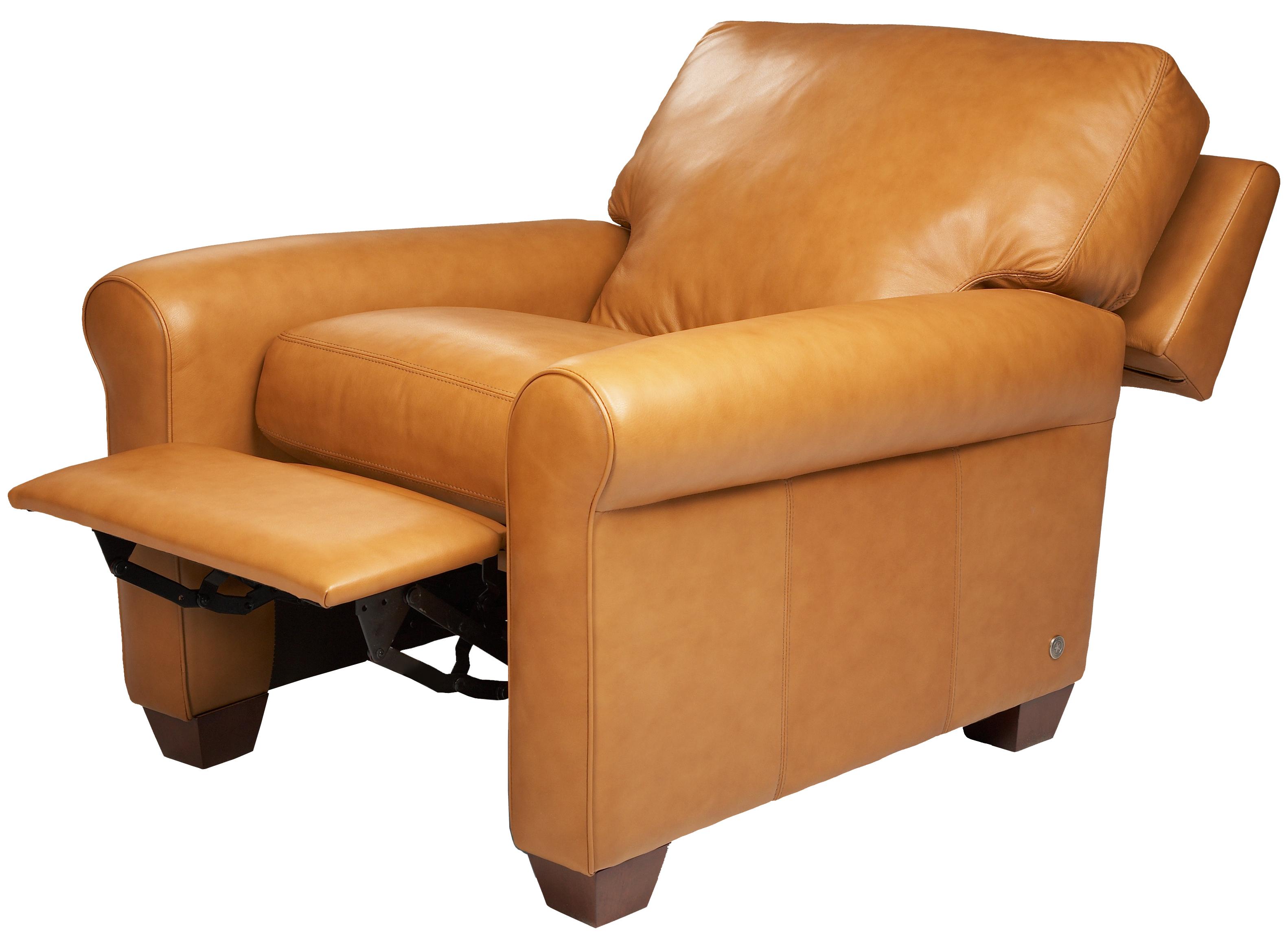 American Leather Savoy SVYRECST Contemporary High Leg Recliner